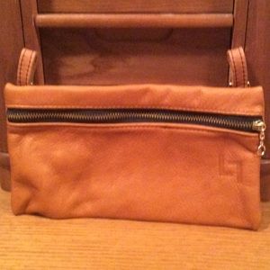 BROWN LEATHER WALLET HAND-CRAFTED